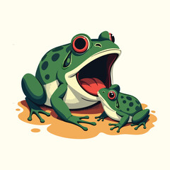 Vector illustration of cute woodland forest animals Art & Illustration