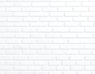 Fototapeta premium Seamless texture of a white brick wall with subtle shading