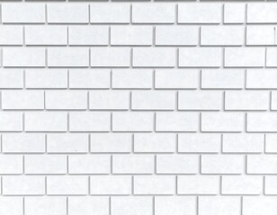 Seamless texture of a white brick wall