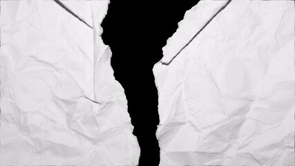 set of 2 torn paper txture background on white paper black background transition - Powered by Adobe