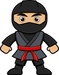 cartoon ninja cartoon superhero with a sword