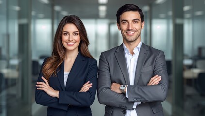 portrait of business people