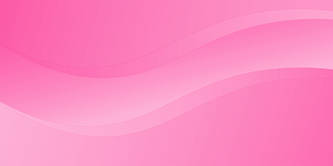 Elegant flowing pink gradient background. Classic rose and French fuchsia color fusion abstraction. Vector Illustration. EPS 10.