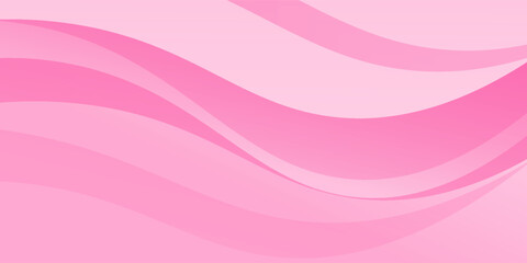 Elegant flowing pink gradient background. Classic rose and French fuchsia color fusion abstraction. Vector Illustration. EPS 10.