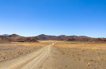 Arid landscape in the Richtersveld National Park