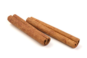 Cinnamon Sticks Spice, isolated on white background