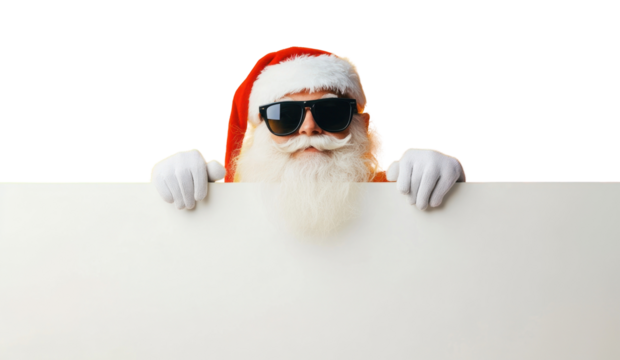 PNG Santa Claus wearing sunglasses background christmas yellow.
