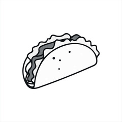 A fast food icon Clean vector design, perfect for menu design, food delivery apps, restaurant branding, packaging, and infographics