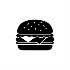 A fast food icon Clean vector design, perfect for menu design, food delivery apps, restaurant branding, packaging, and infographics
