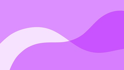 Abstract aesthetic frame background with pastel purple waves