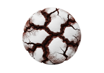 Ethereal cracked marble sphere symbolizing fragility and artistic illusion for National Homemade