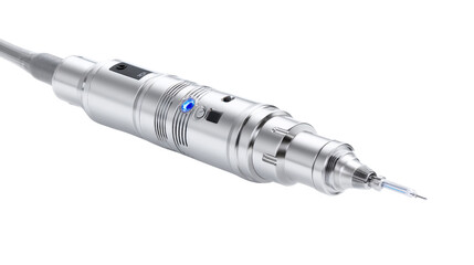 High-tech surgical laser for soft tissue incision, isolated on a Transparent background, PNG file.