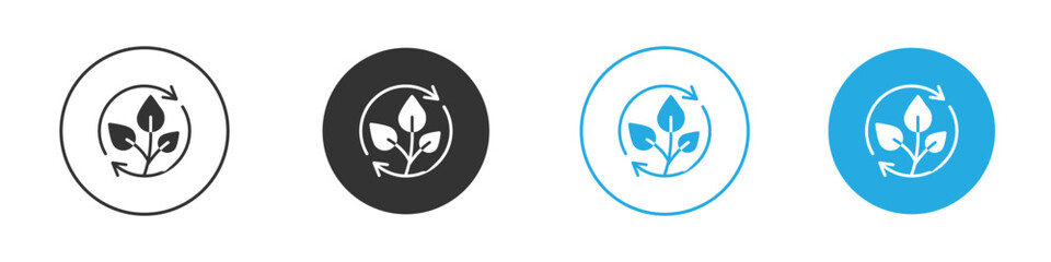 Alternative energy icon vector style flat trendy collection.