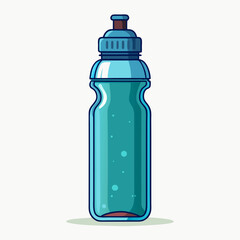 vector illustration of a bottle