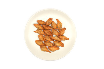 A Thai dessert called Pan Klip Sai Pla