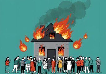 Digital Distraction Amidst Crisis