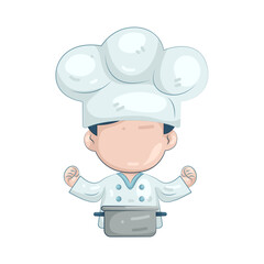 Illustration of chef