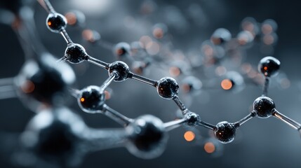 Molecular Structure Visualized in 3D