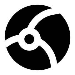 Beach Ball Filled Icon
