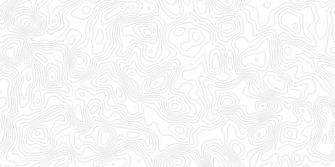 Fototapeta premium Geographic mountain topology map relief. minimal lines background. Contour maps. illustration, Topo contour map design. Abstract vector Lines Topographic contour lines grid seamless pattern. 