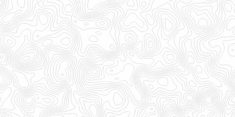 Geographic mountain topology map relief. minimal lines background. Contour maps. illustration, Topo contour map design. Abstract vector Lines Topographic contour lines grid seamless pattern.	