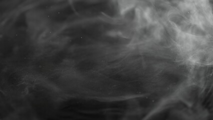 Abstract dark foggy background, smoke, smog and water. Empty dark scene.