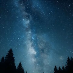 starry night sky