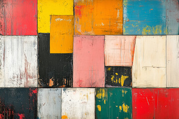 Abstract Art - Digital painting done with warm and cold colors