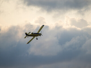 Fumigando plane. AIR FUMIGATION. Fumigating in the Ebro Delta