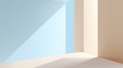 Fototapeta premium empty white room