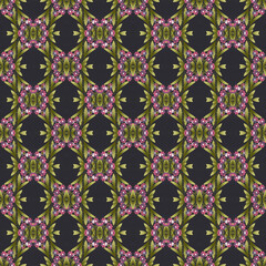 seamless pattern with flowers