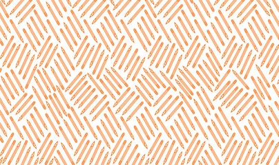 Flat pencil pattern. Hand drawn pencil pattern background. Vector kids pattern. Back to school vector background. School supplies pattern. Vector of education theme.