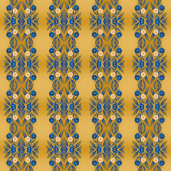 seamless pattern with flowers