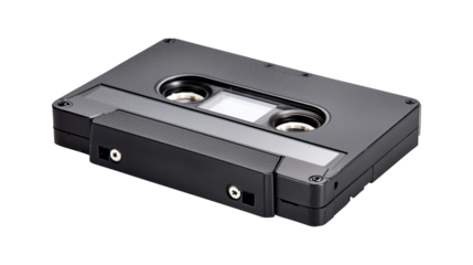 Retro VHS style analog media storage element