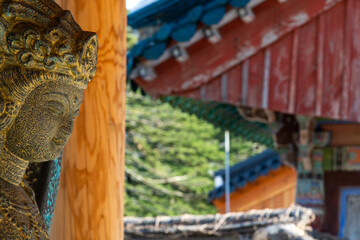 Buddha statue at the Buddhist temple