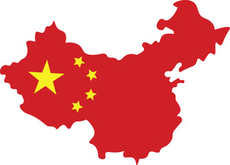 China map icon collection, China map vector set.   © MDneamul