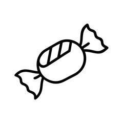 Candy Icon for Sweet, Dessert, Snack, Sugar, and Confectionery Design