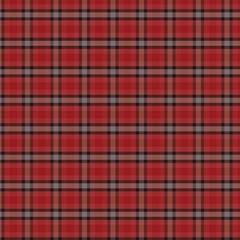 Classic Maroon and White Tartan Plaid Pattern