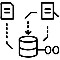 paint brush icon, download icon