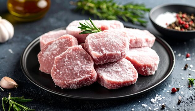 Veal Cutlets_Tender and juicy frozen veal cutlets, perfect for breading