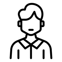 Male Employee Icon