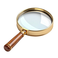 Magnifying Glass Search Detailed Illustration Research Exploration Discovery