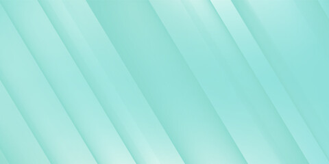 Fototapeta premium Pastel blue mint abstract lines background presentation template