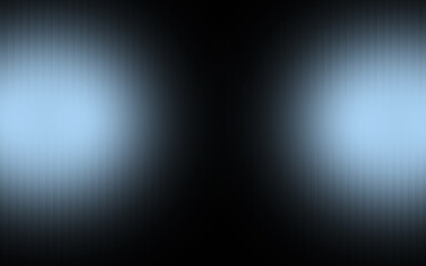 Abstract symmetrical light patterns with soft blue glows on a dark background creating a futuristic or cosmic ambiance