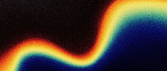 Vibrant color flow wave background, rainbow grain texture effect, cover design red orange pink red grainy abstract dynamic texture