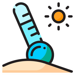 Travel Icon Set. This is lineal color icon style. 