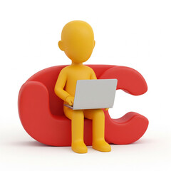 silhouette of a person sitting on a sofa while playing on a laptop