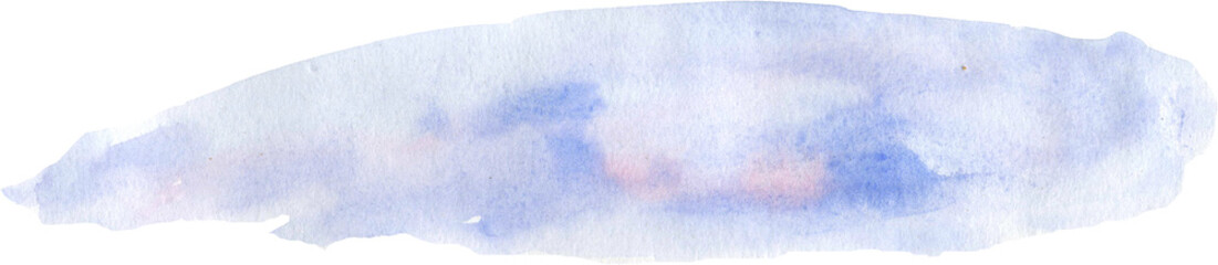 Blue watercolor hand painted background, sky abstract watercolor background