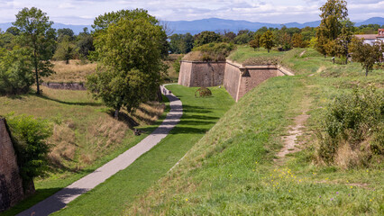 Neuf-Brisach im Elsass bei Colmar und Breisach, Frankreich