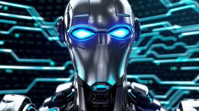 Conceptual Visualization Pertaining to Artificial Intelligence and Various Digital Technological Advancements Incorporating the National Flag of the United States